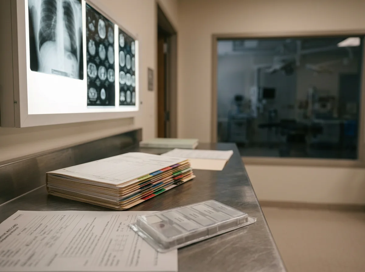Medical Malpractice case evidence and workup context