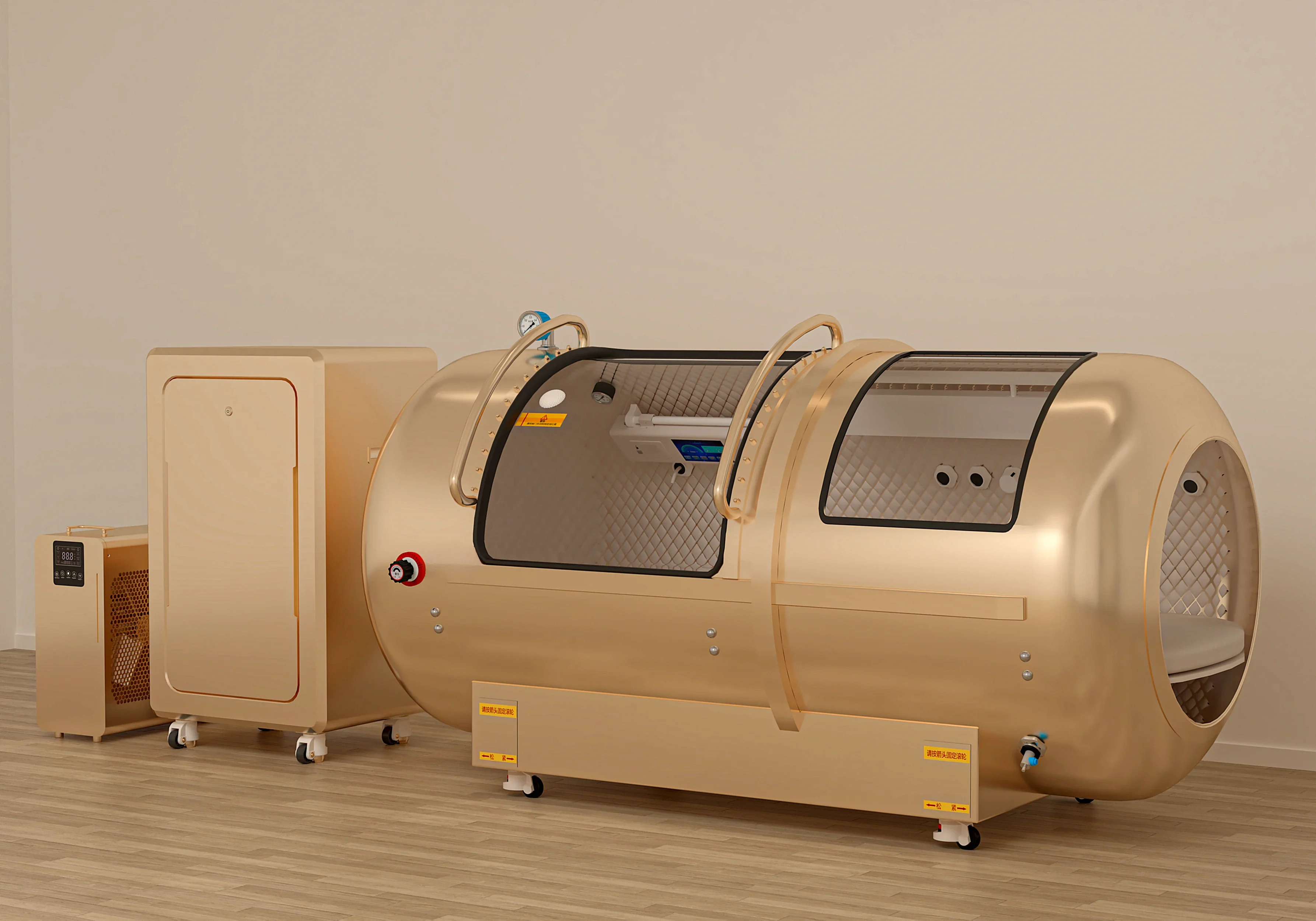 YF-1001 Hard-Shell Hyperbaric Chamber, 2.0 ATA product view