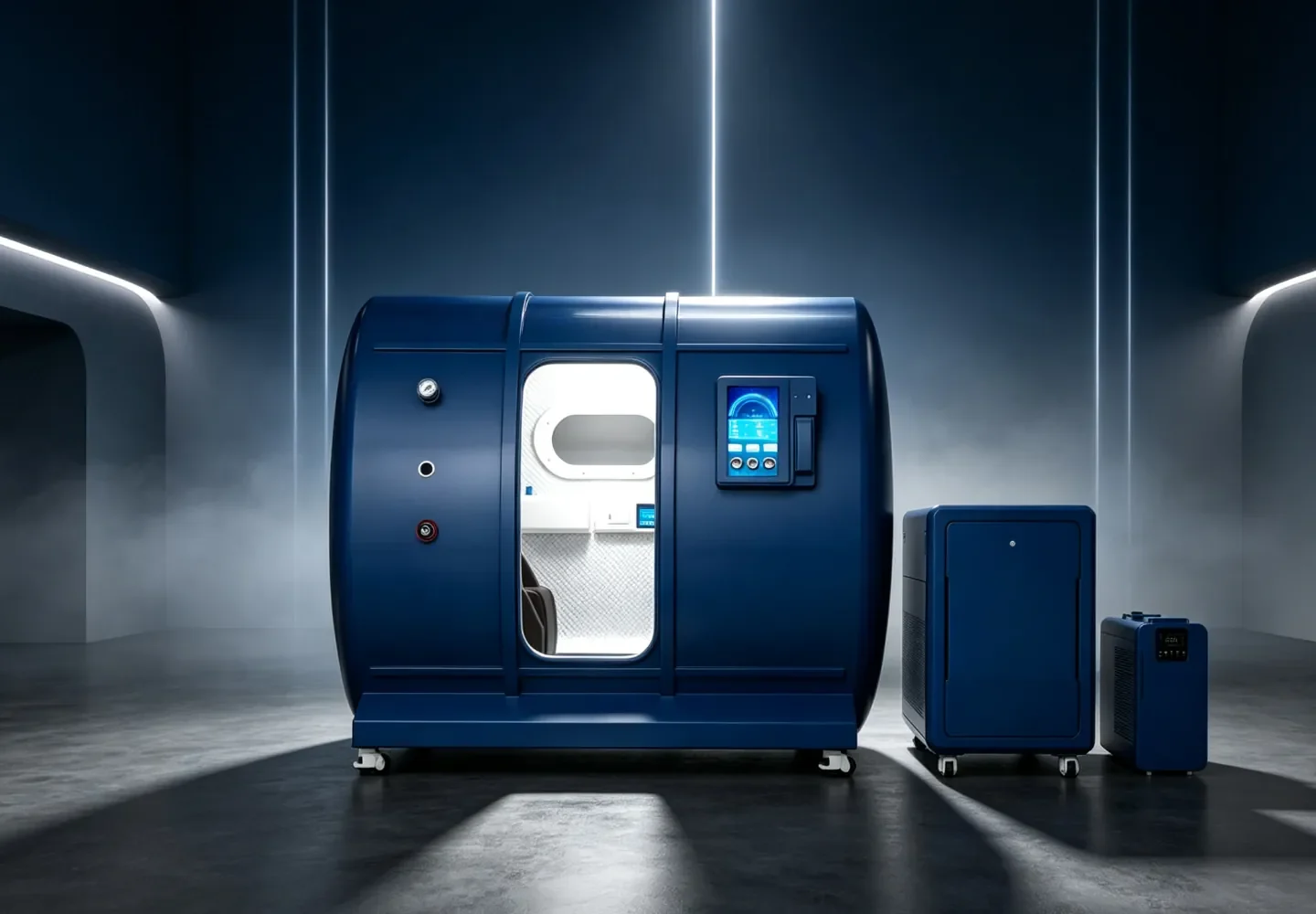 YF-2001 Two-Seat Hard-Shell Hyperbaric Chamber, 2.0 ATA product view