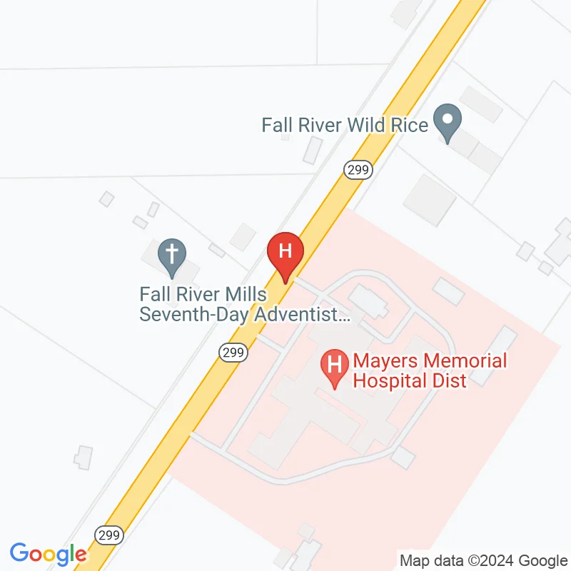 Mayers Memorial Hospital - 43563 State Highway 299 E