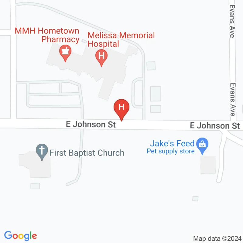 Melissa Memorial Hospital - 1001 E Johnson St