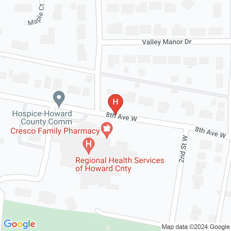 Regional Health Services of Howard County - 235 8th Ave W