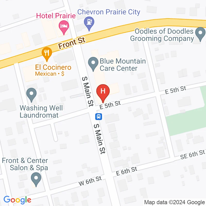 Blue Mountain Care Center - 112 E 5th St