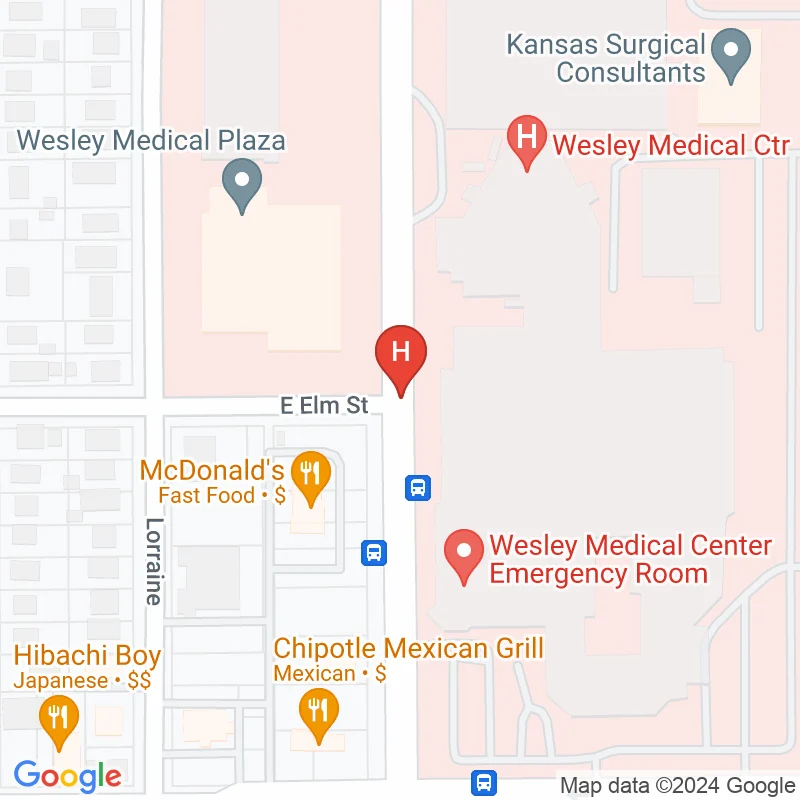 Wesley Medical Center - 550 N Hillside St