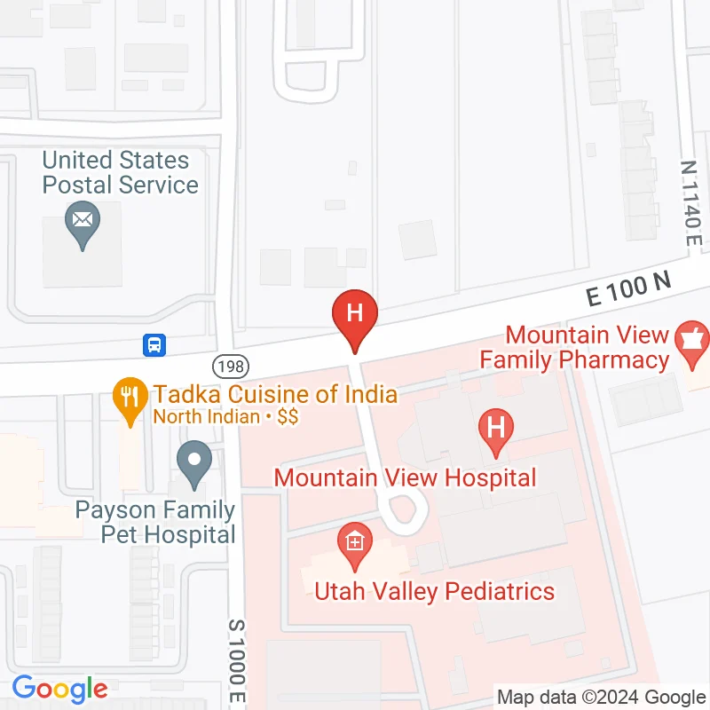 Mountain View Hospital - 1000 E 100 N