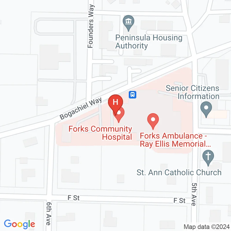 Forks Community Hospital, Ltcu - 530 Bogachiel Way