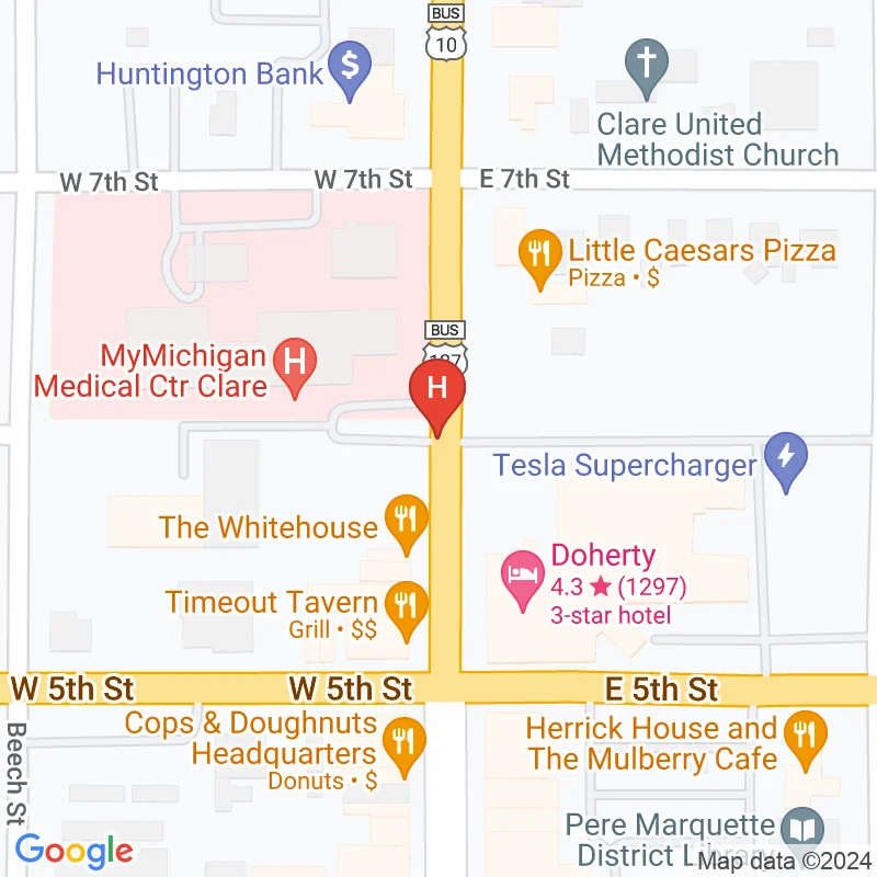 Midmichigan Medical Center-Clare - 703 N Mcewan St