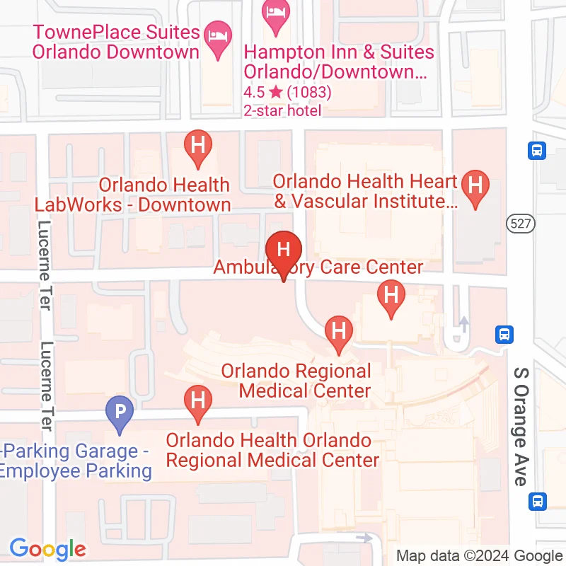 Orlando Health Orlando Regional Medical Center - 52 W Underwood St