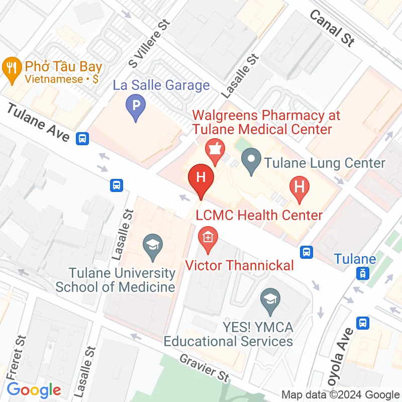 Tulane University Hospital and Clinic - 1415 Tulane Ave