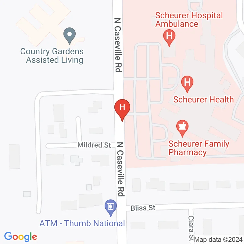 Scheurer Hospital - 170 N Caseville Rd