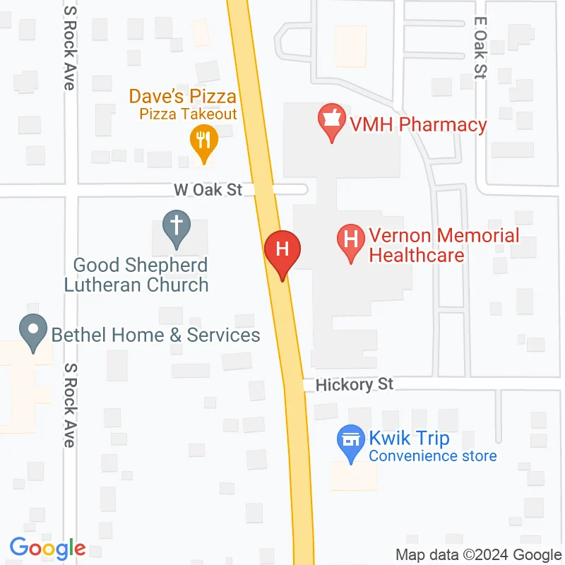 Vernon Memorial Hospital - 507 S Main St
