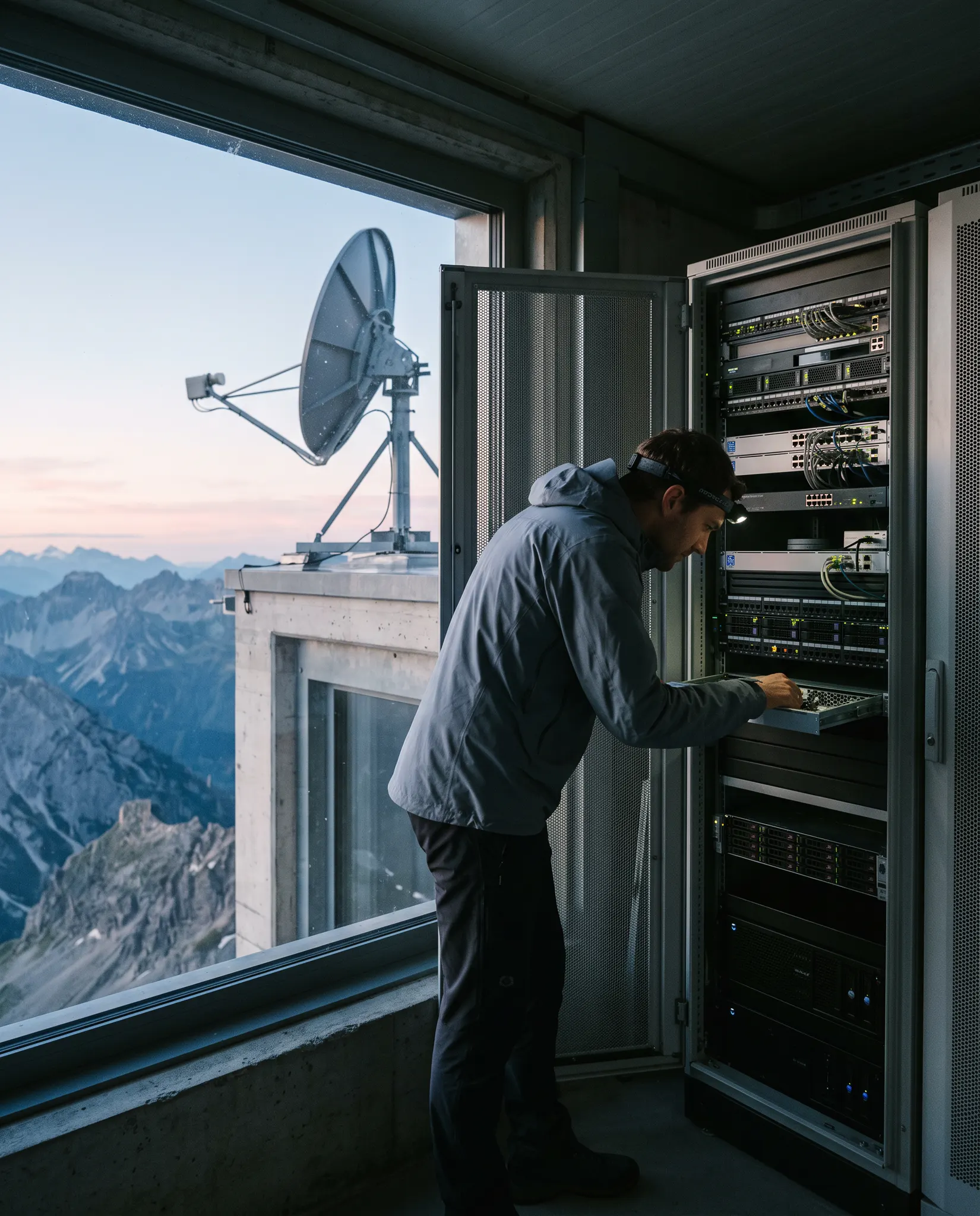 Infrastructure engineer maintaining a remote edge environment