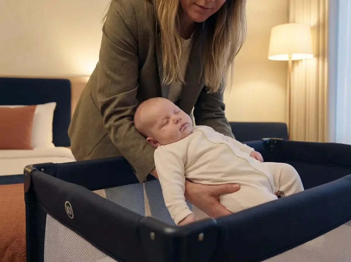 Leg baby te slapen