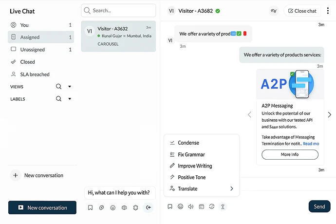 ReplyCX live chat: Resolve routine queries day or night