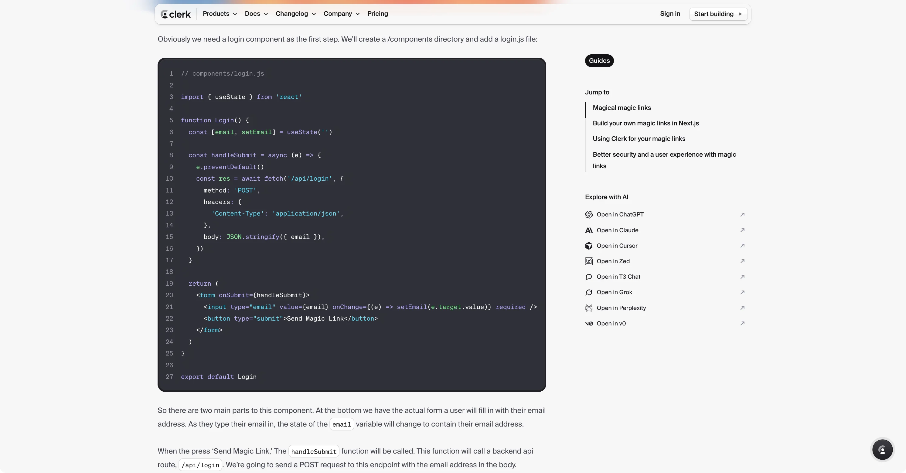 Secure Authentication in Next.js with Email Magic Links