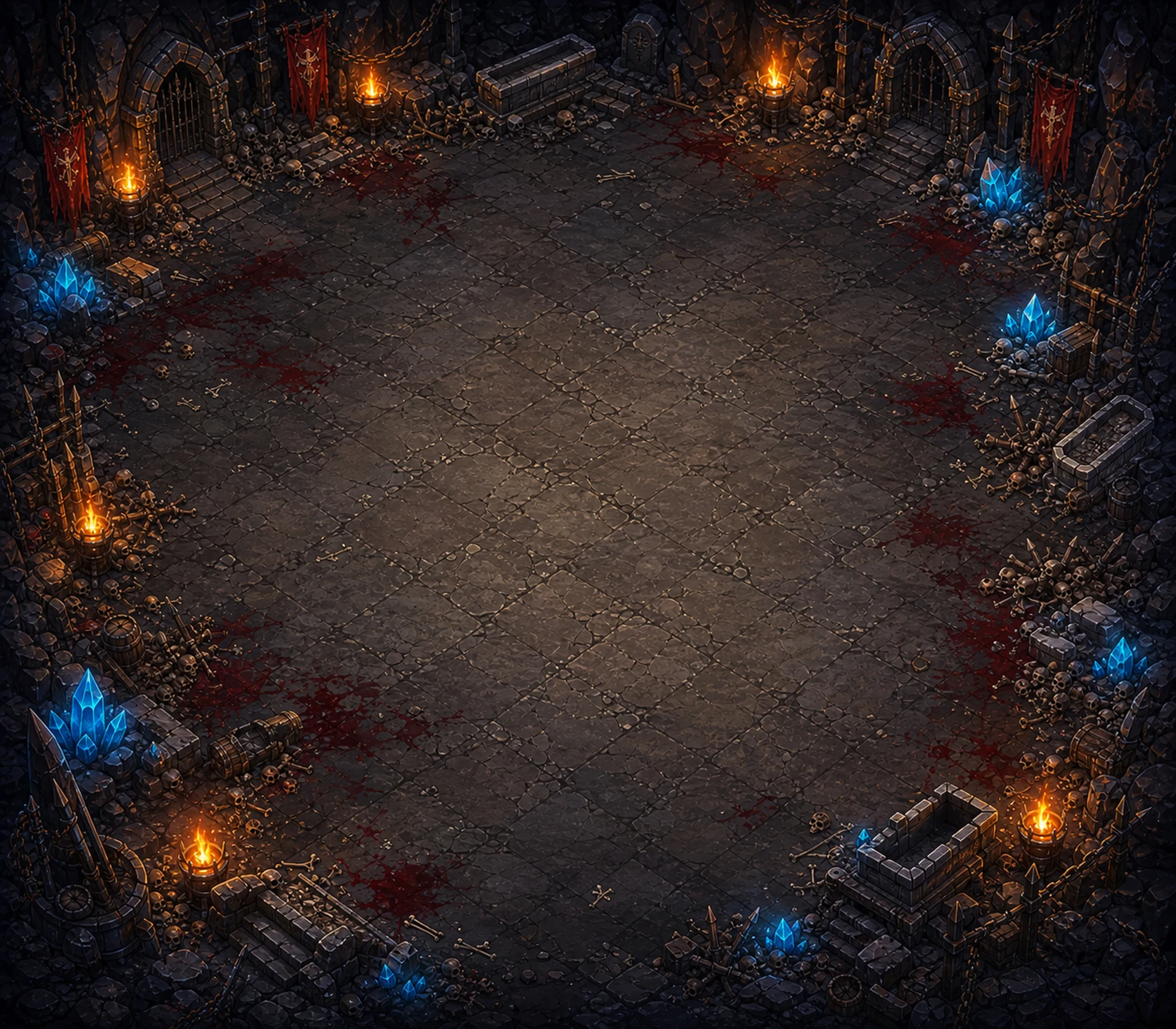 The Crypt battleground