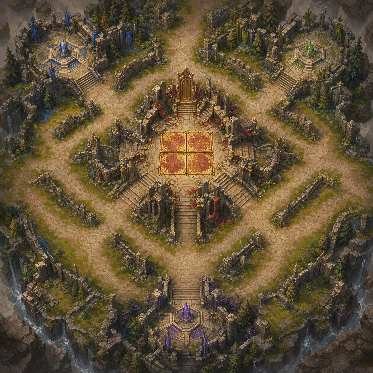 Broken Throne battleground
