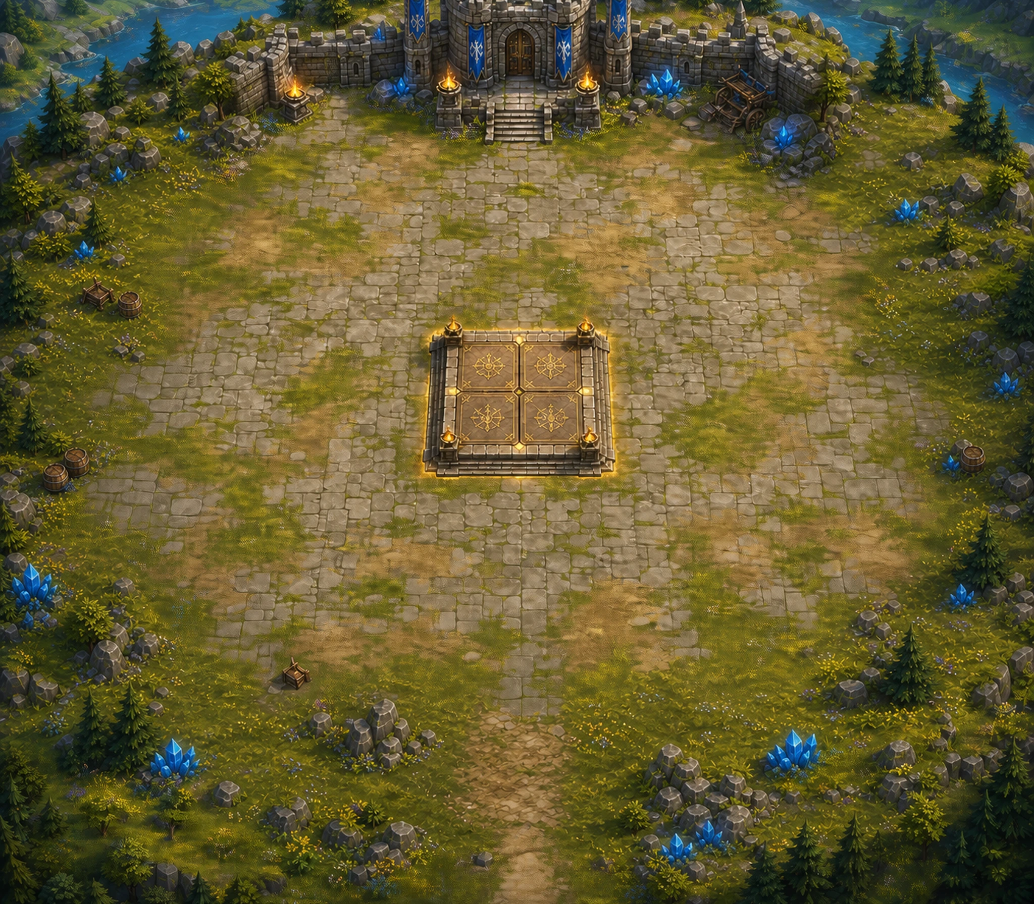 Throne battleground