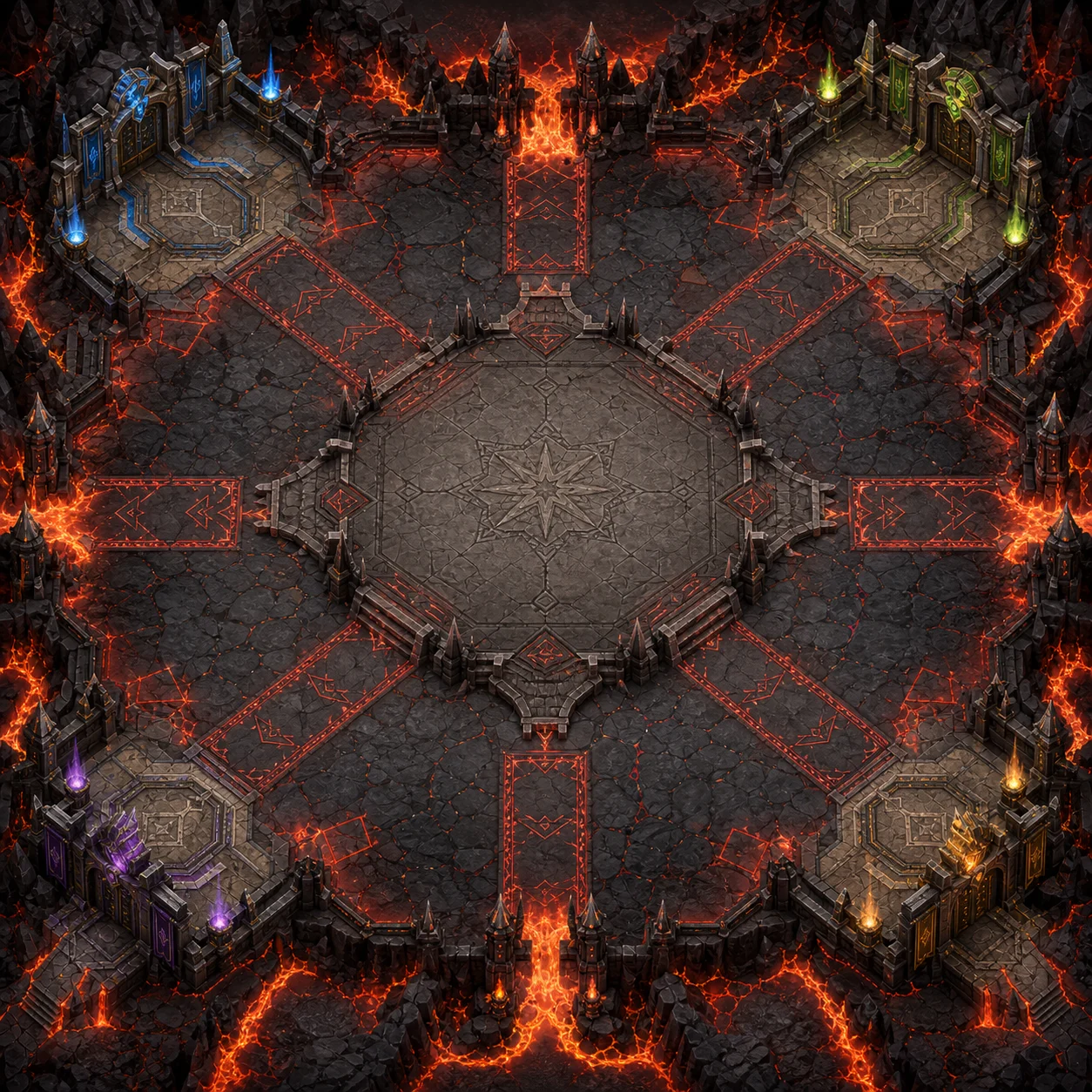 Dragon Crucible battleground