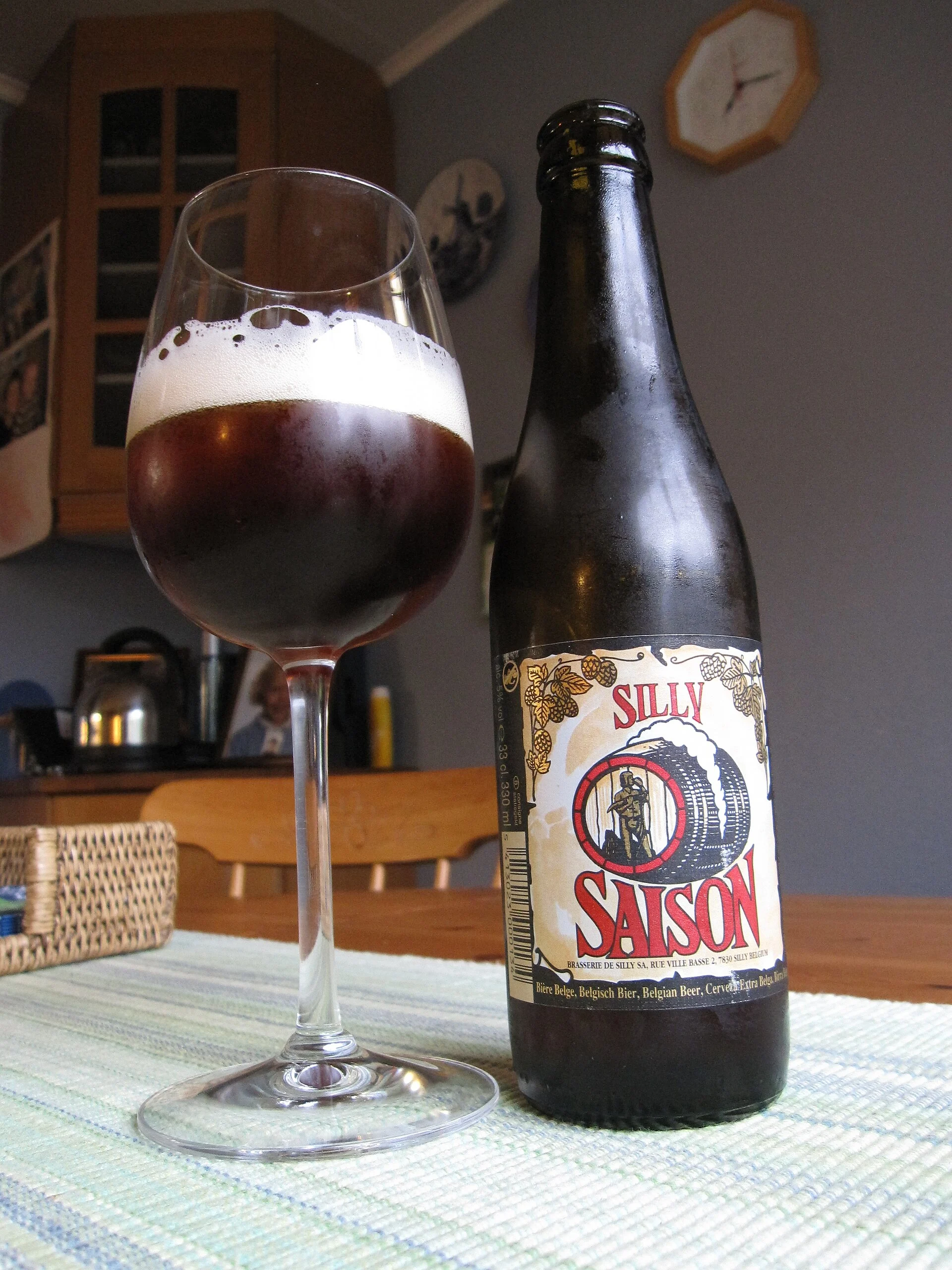 Illustrative photograph: Silly Saison
