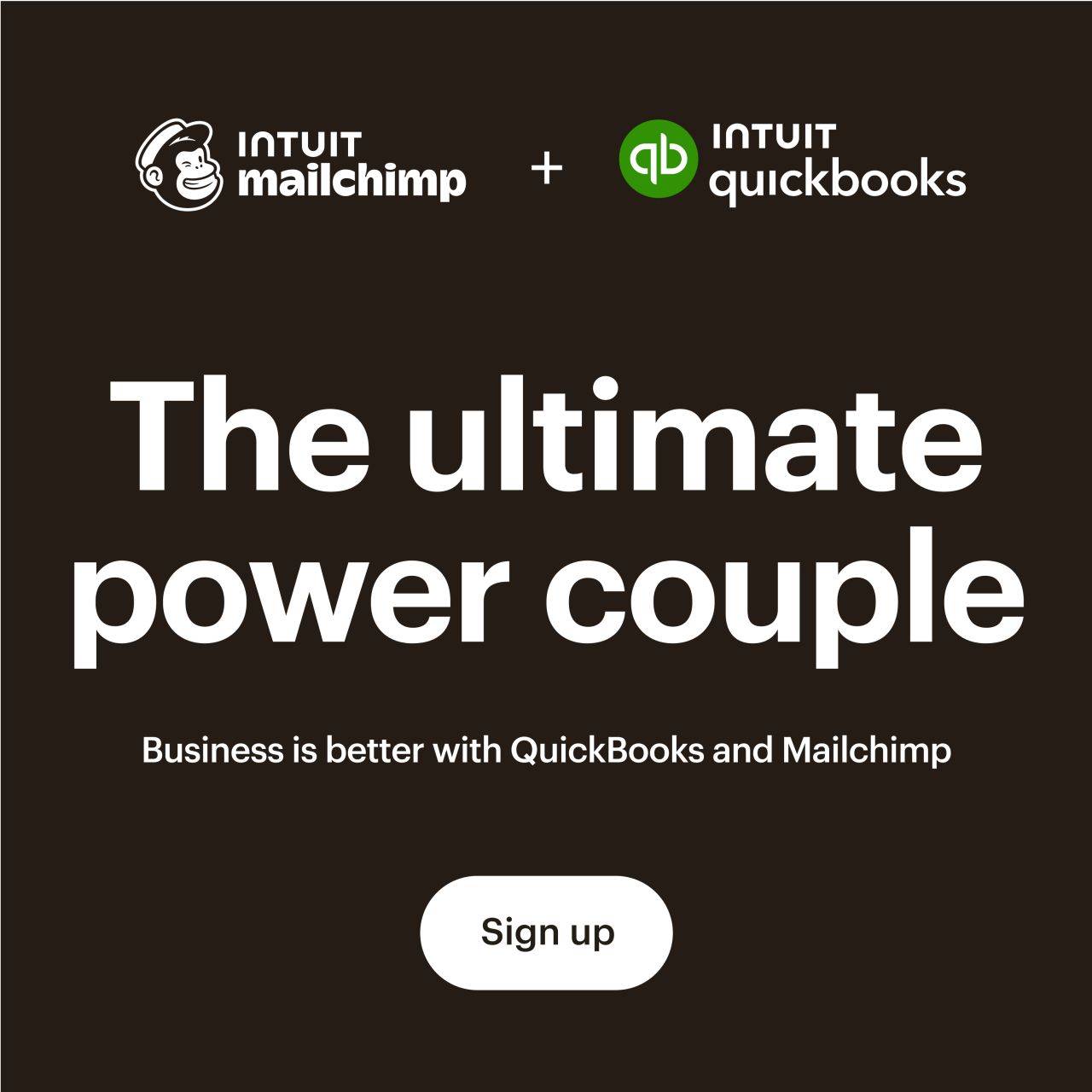 The Integration B2B ad template example