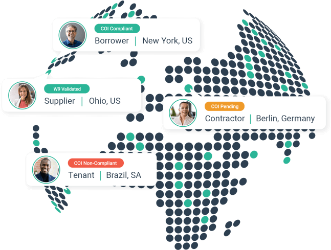 Verified third parties in The Evident Network