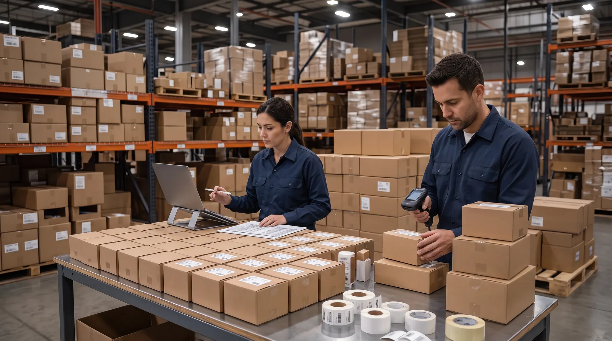 New ecommerce seller reviewing Amazon inventory and shipping plans