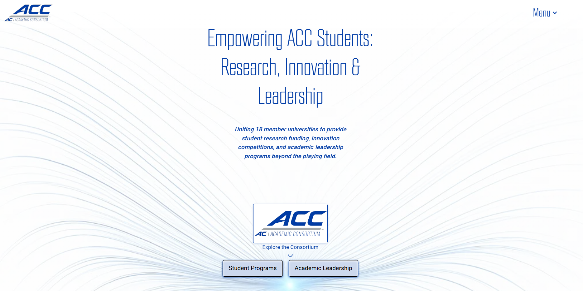 ACCAC — A complete website, handed back ready to run