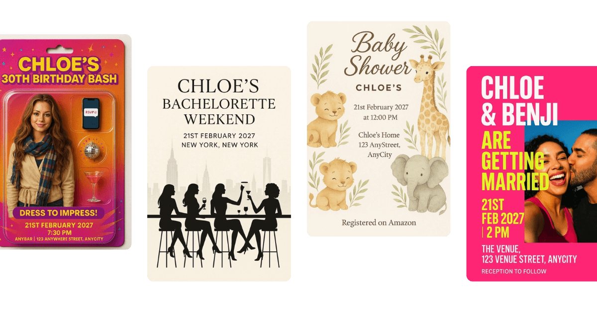 Design Stunning Invitations with ChatGPT and Collect RSVPs Instantly