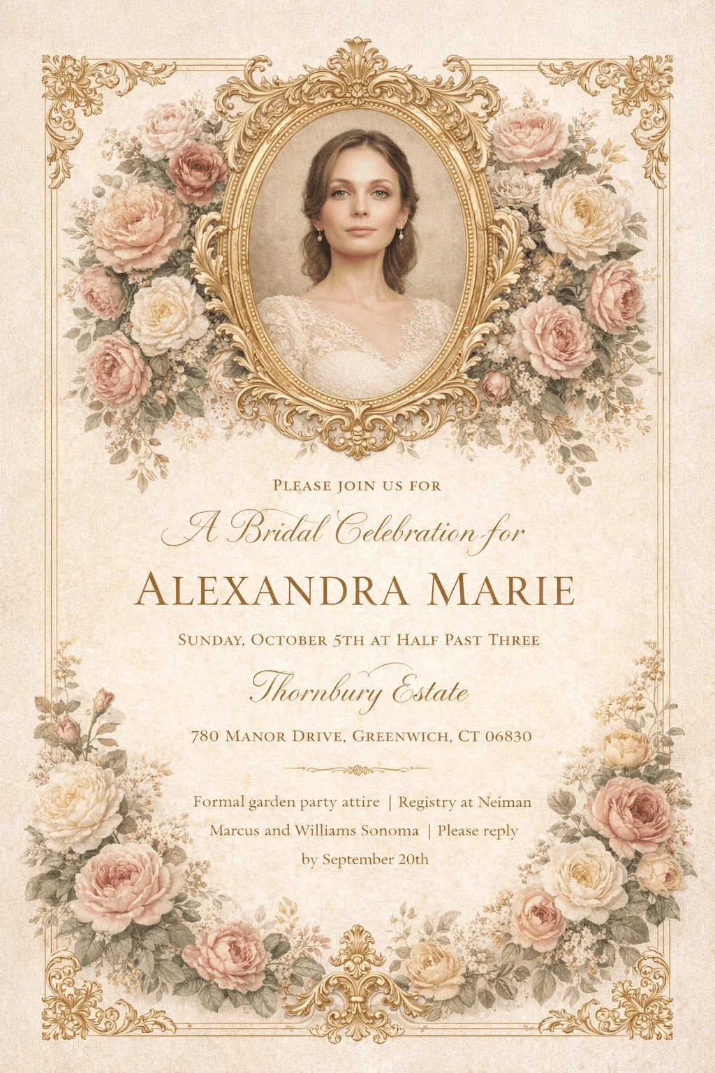 Gilded Garden Frame