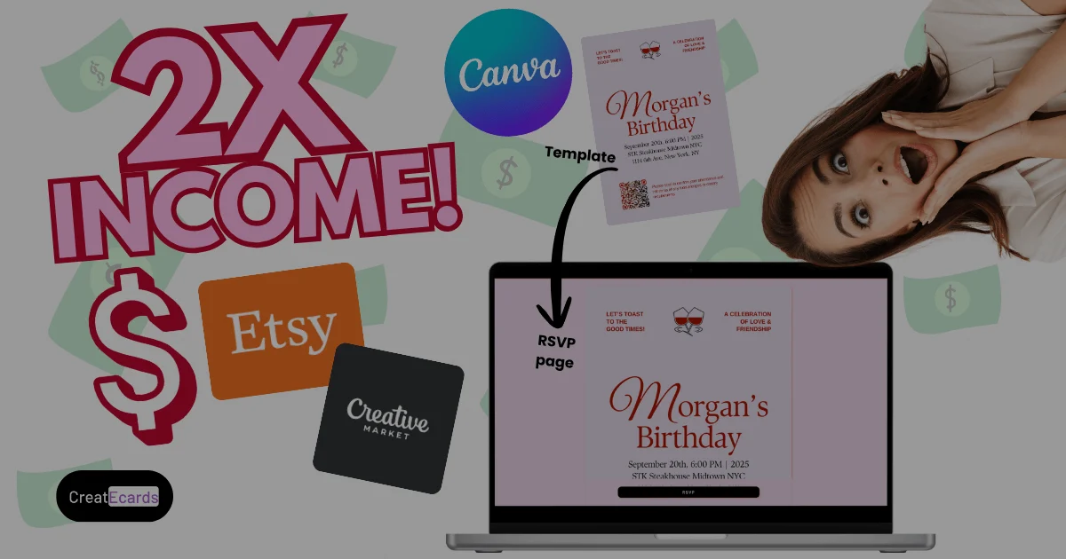 Sell Canva Templates? Here’s How to Make Twice as Much Per Sale
