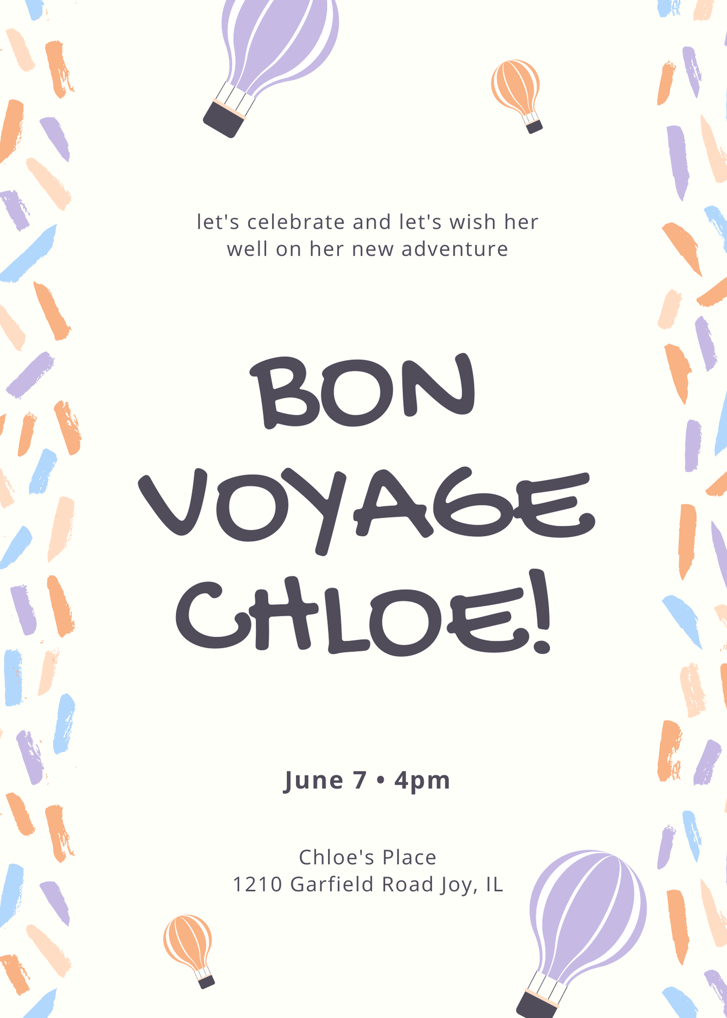 farewell party invitation