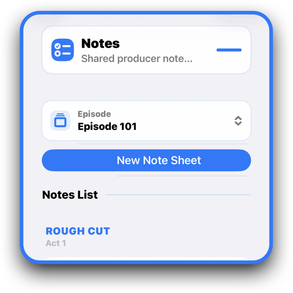 Notes