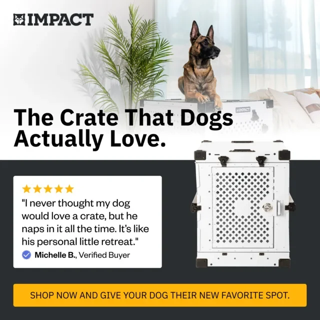 Impact Dog Crates ad
