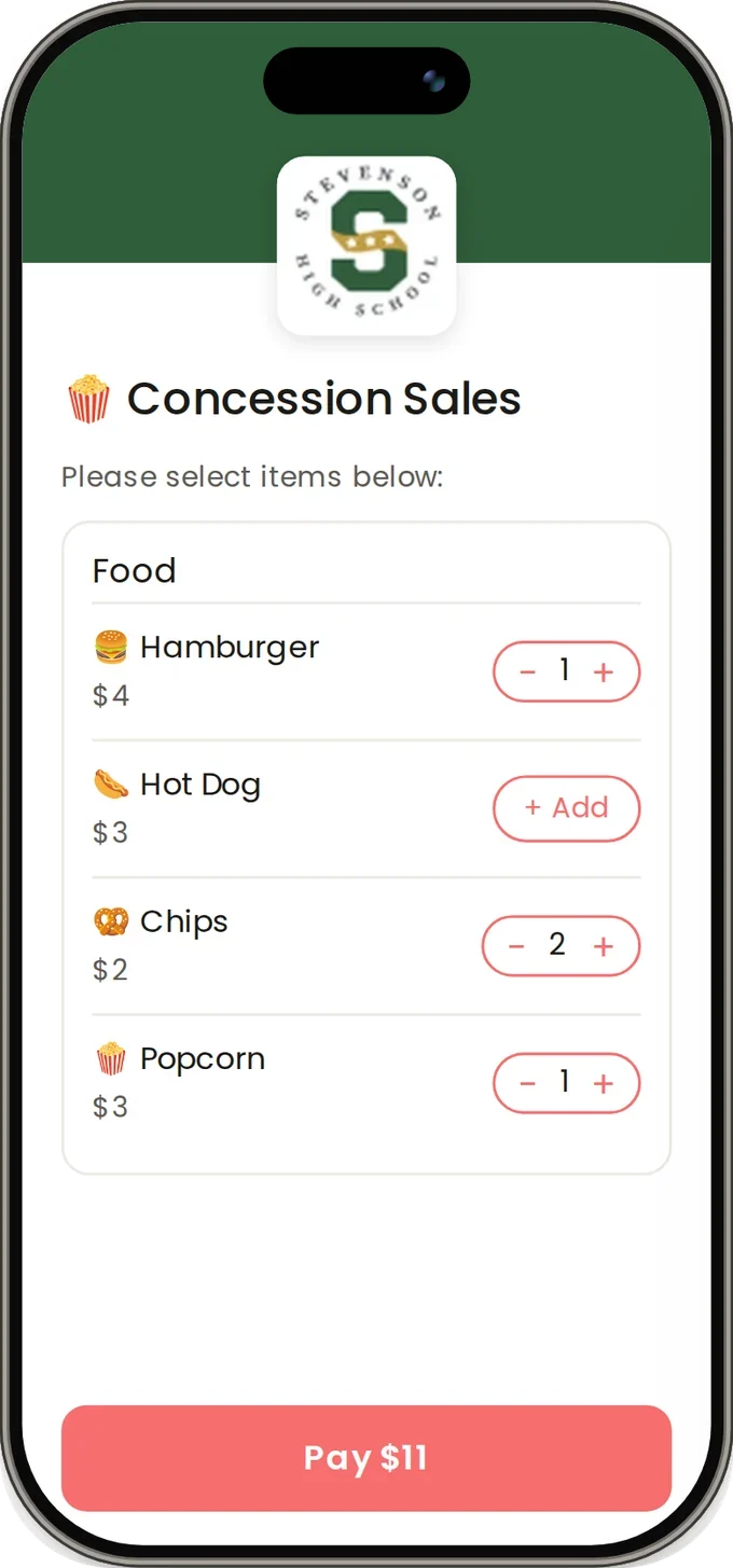 Omella concessions order on a phone