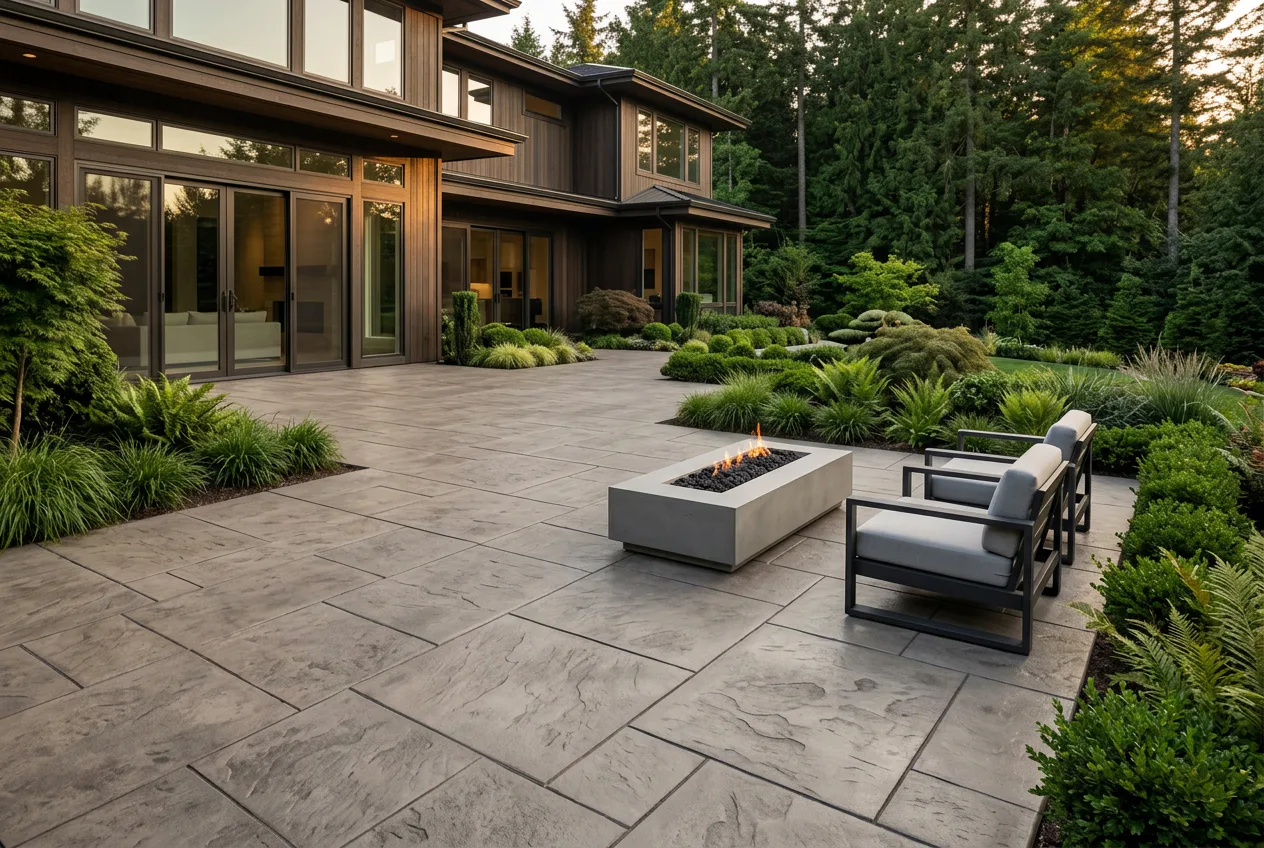 Decorative patio