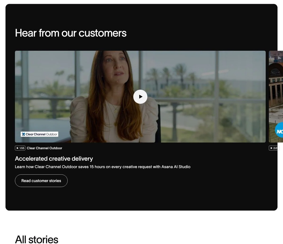 Asana customer video