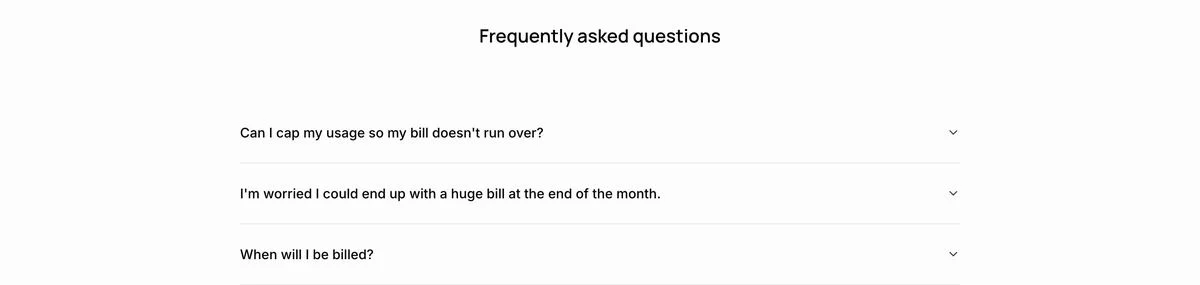 Supabase pricing FAQ