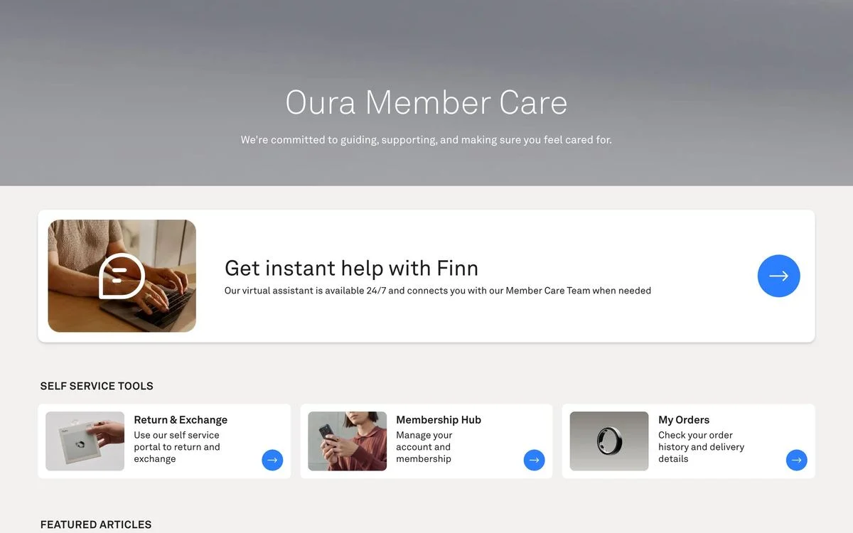 Oura Member Care