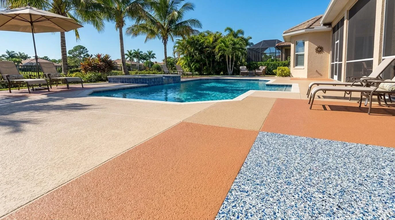 Common Pool Deck Coating Types