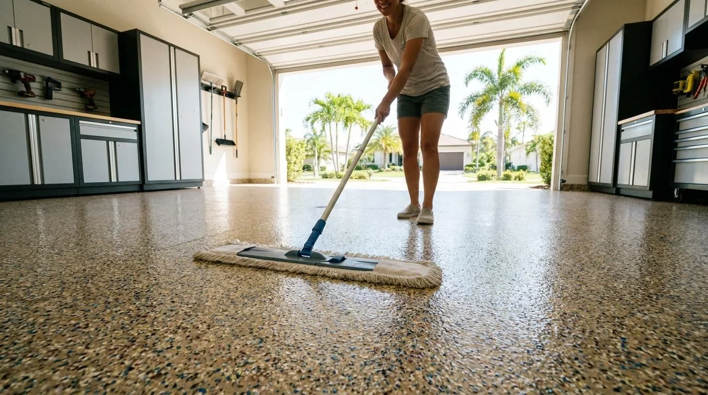 Seasonal Deep Cleaning for Florida Garages