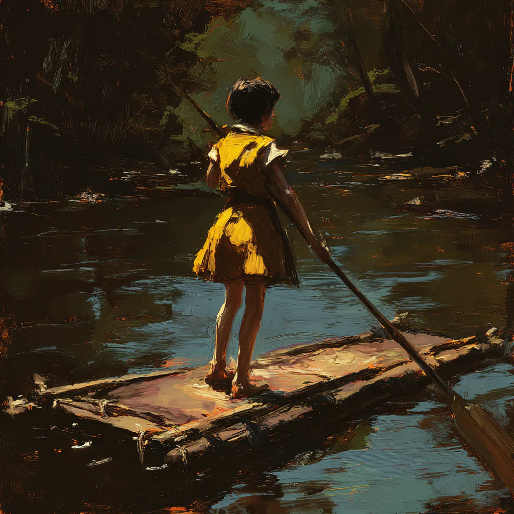 Impressionist illustration style