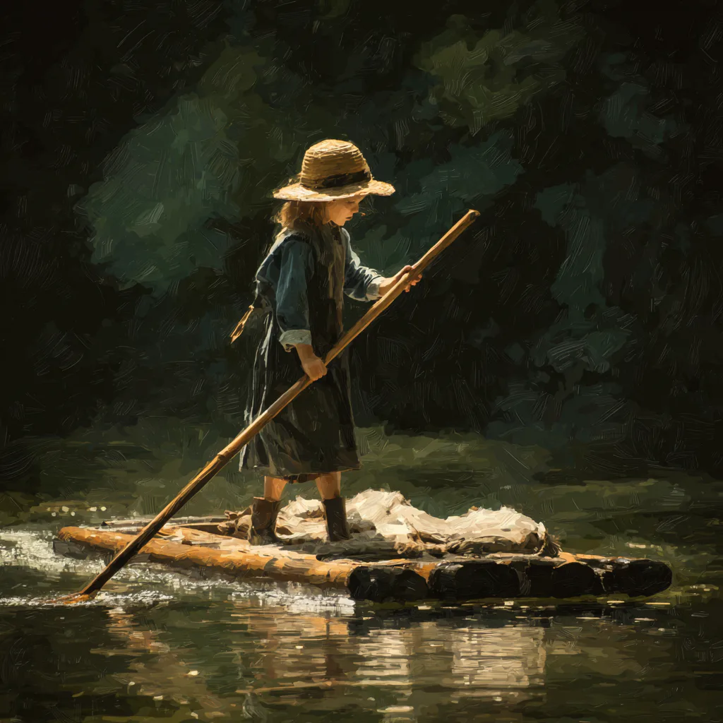 Watercolor art style sample