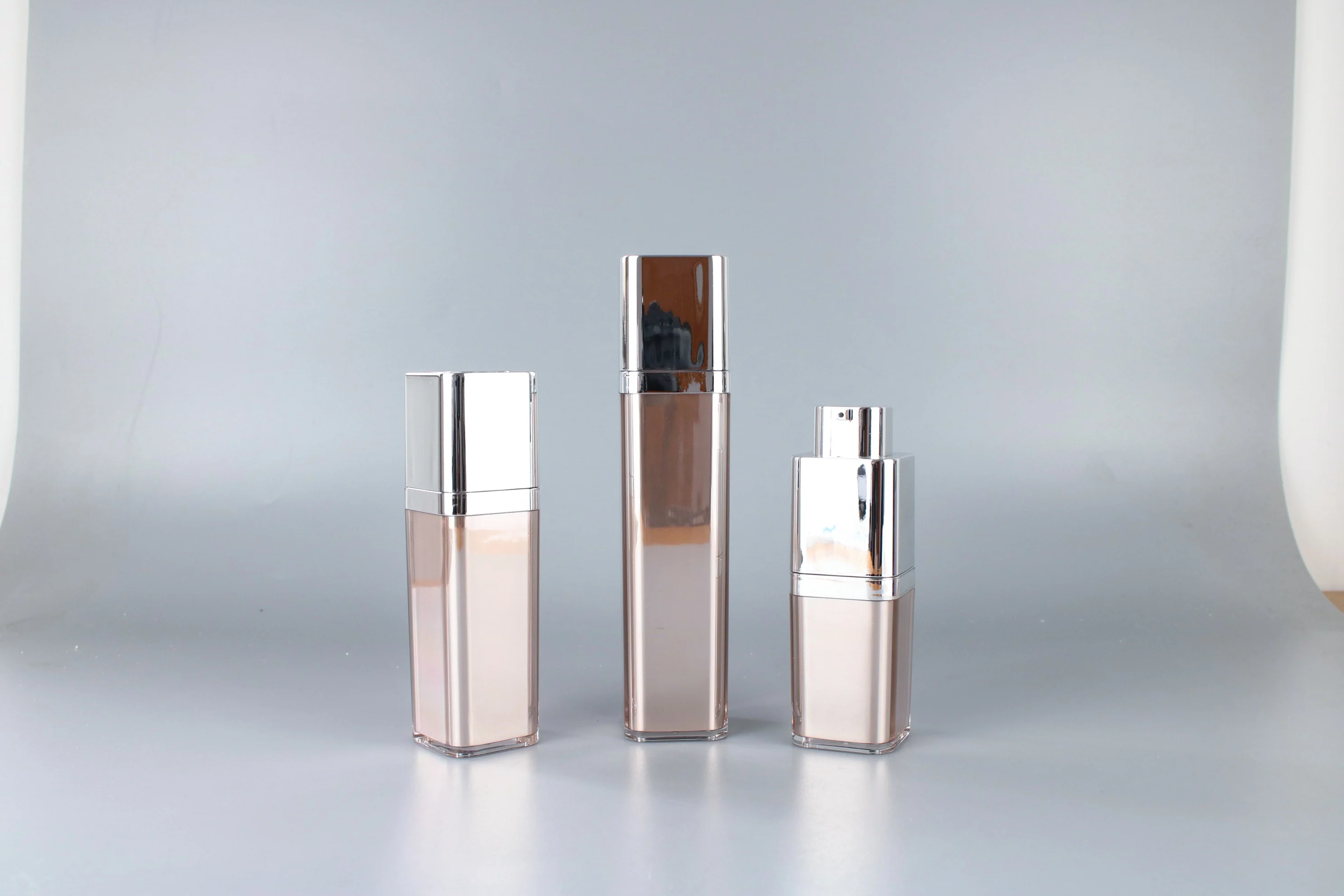 Real Oulete thick-wall PETG cosmetic bottle family