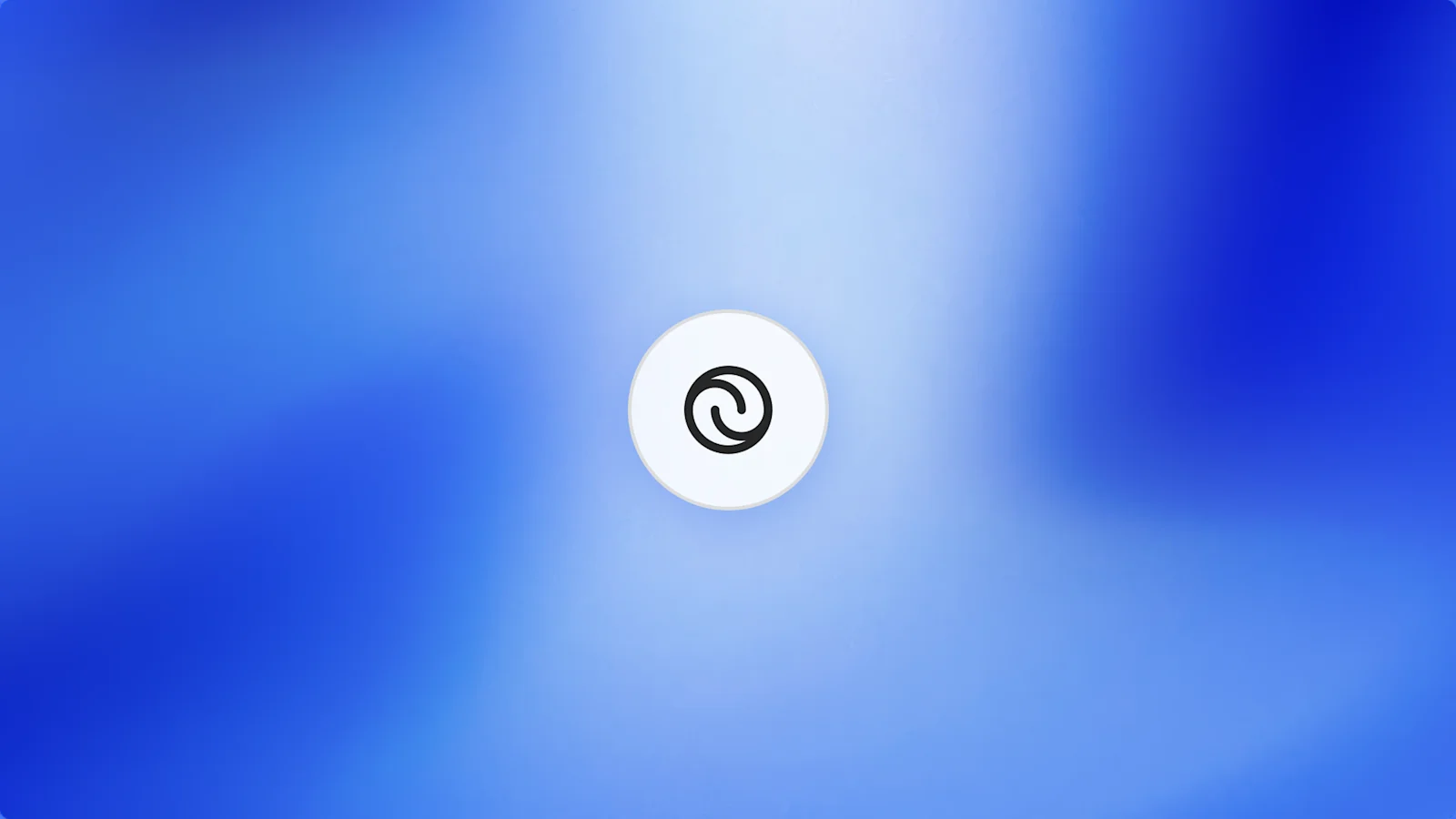 Imagen oficial del lanzamiento de Operator de OpenAI en 2025, con su símbolo central sobre un fondo azul