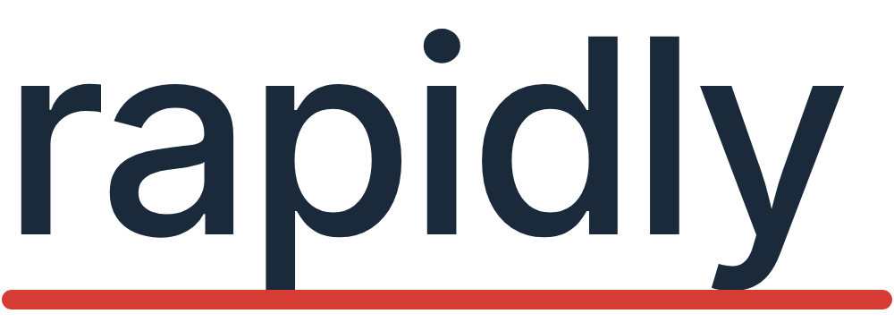 Rapidly wordmark