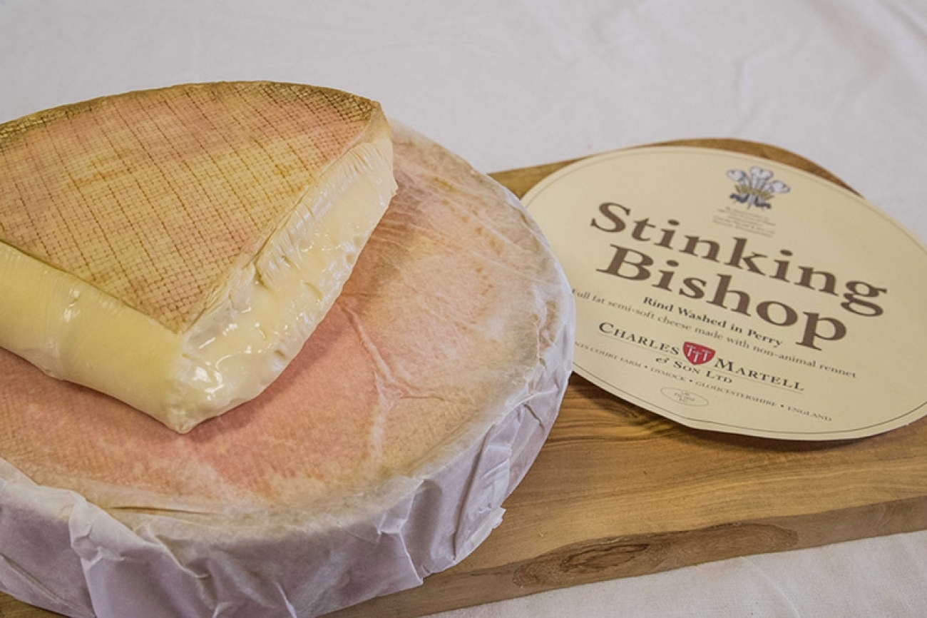 Image result for stinking bishop cheese