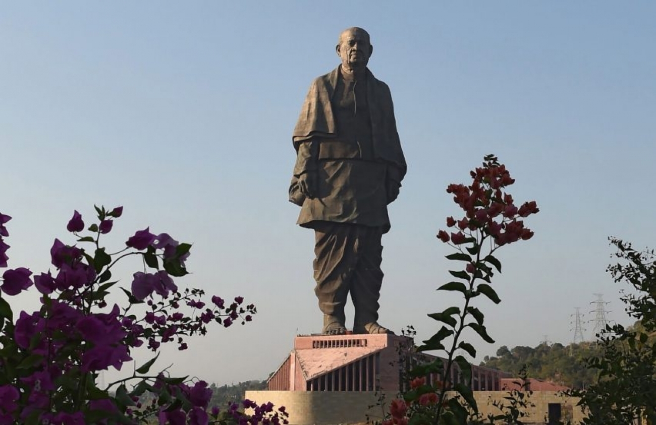 Statue of unity india фото