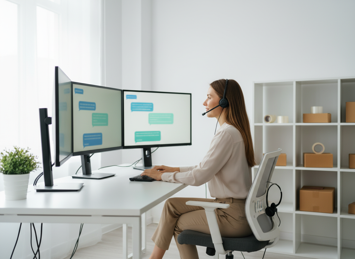 Screenshot of PlugDialog shared inbox showing Instagram and WhatsApp conversations for an e-commerce store