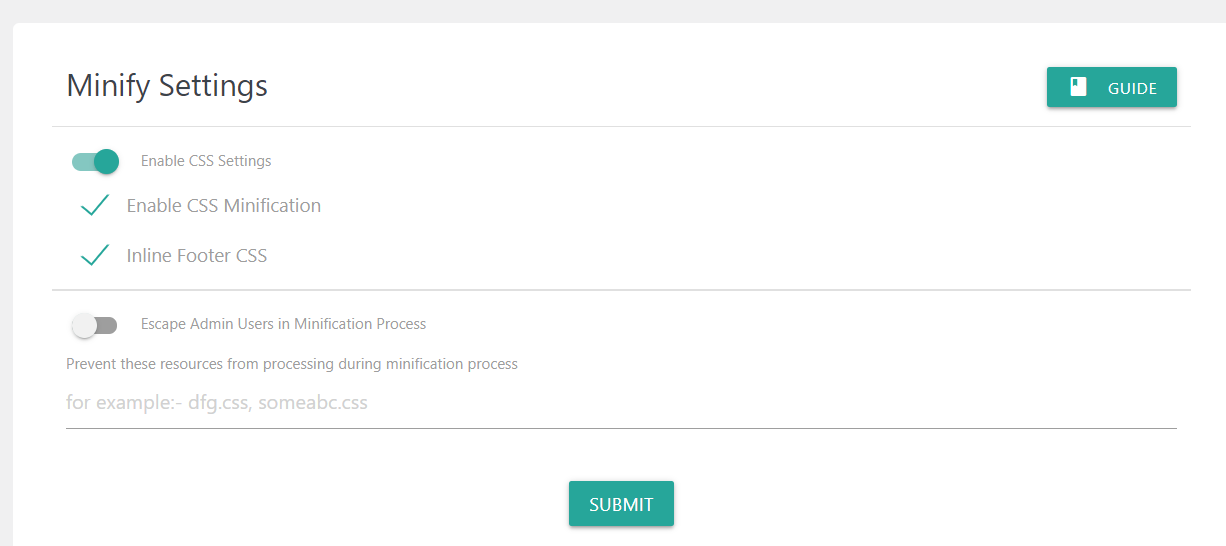 Add Expires Headers & Optimized Minify